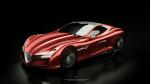Alfa Romeo 12C GTS concept by Ugur Sahin 2012 года